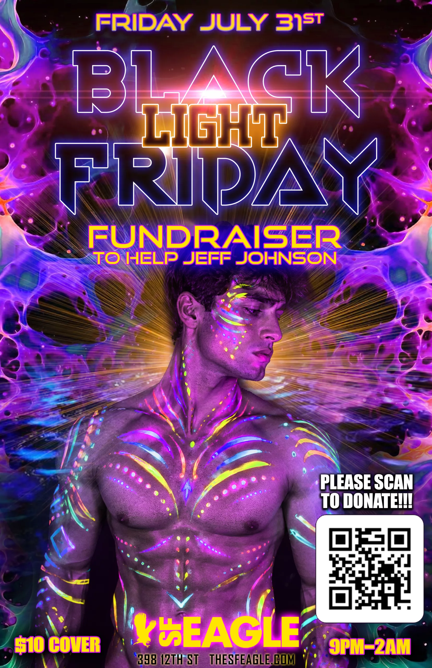 Black Light Friday poster