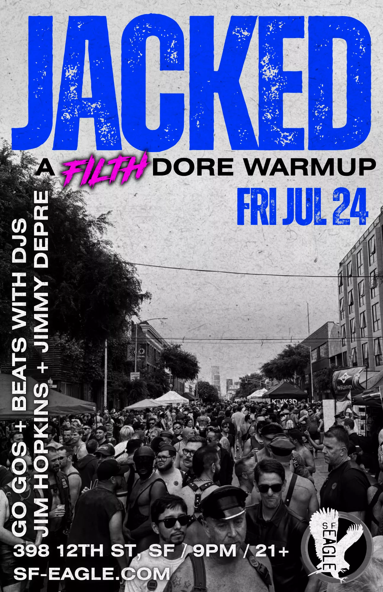 Jacked &#8211; A FILTH Dore Warm Up poster