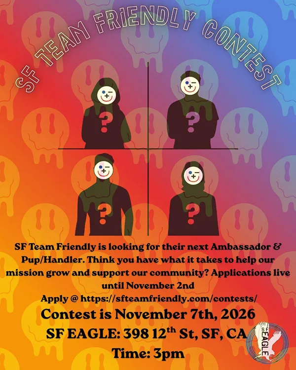 SF Team Friendly Contest poster